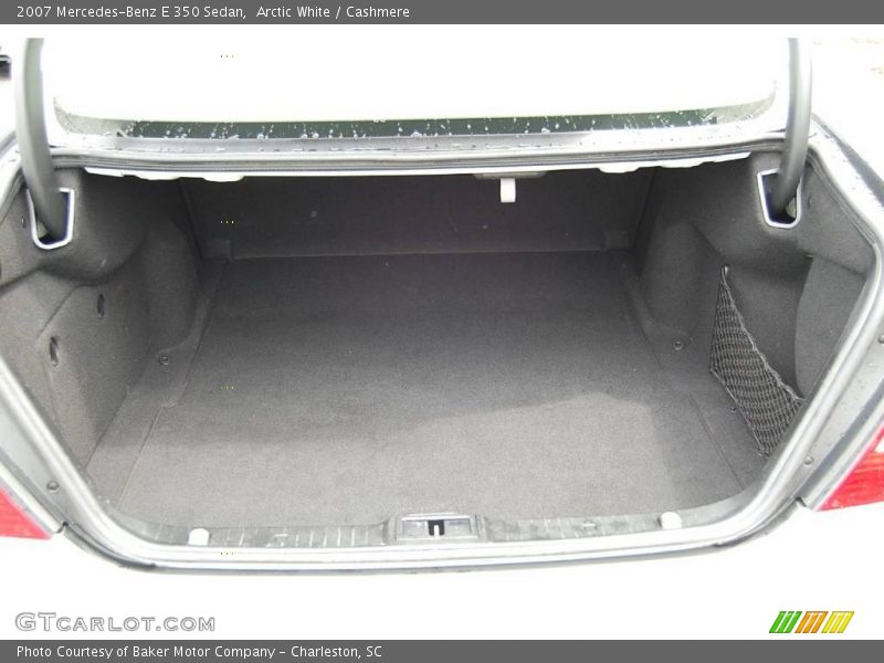 Arctic White / Cashmere 2007 Mercedes-Benz E 350 Sedan