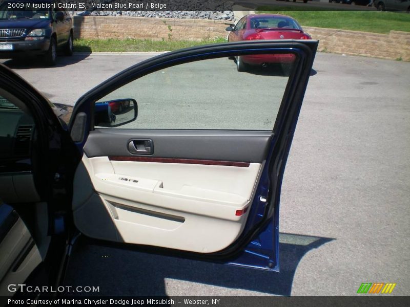 Maizen Blue Pearl / Beige 2009 Mitsubishi Galant ES