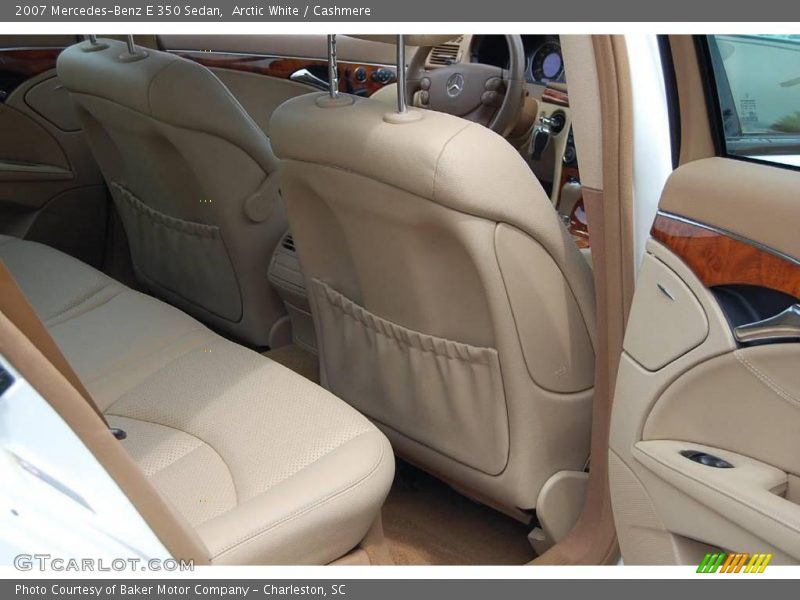 Arctic White / Cashmere 2007 Mercedes-Benz E 350 Sedan