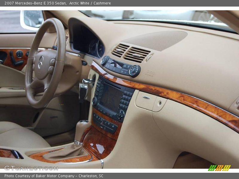 Arctic White / Cashmere 2007 Mercedes-Benz E 350 Sedan