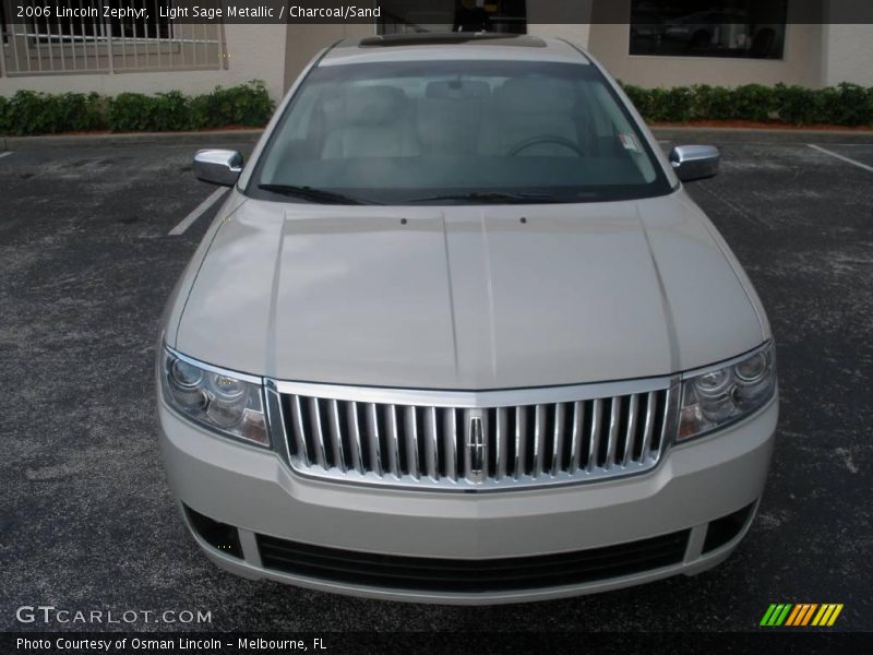 Light Sage Metallic / Charcoal/Sand 2006 Lincoln Zephyr