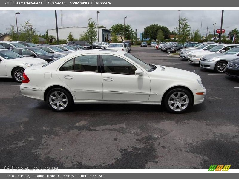 Arctic White / Cashmere 2007 Mercedes-Benz E 350 Sedan