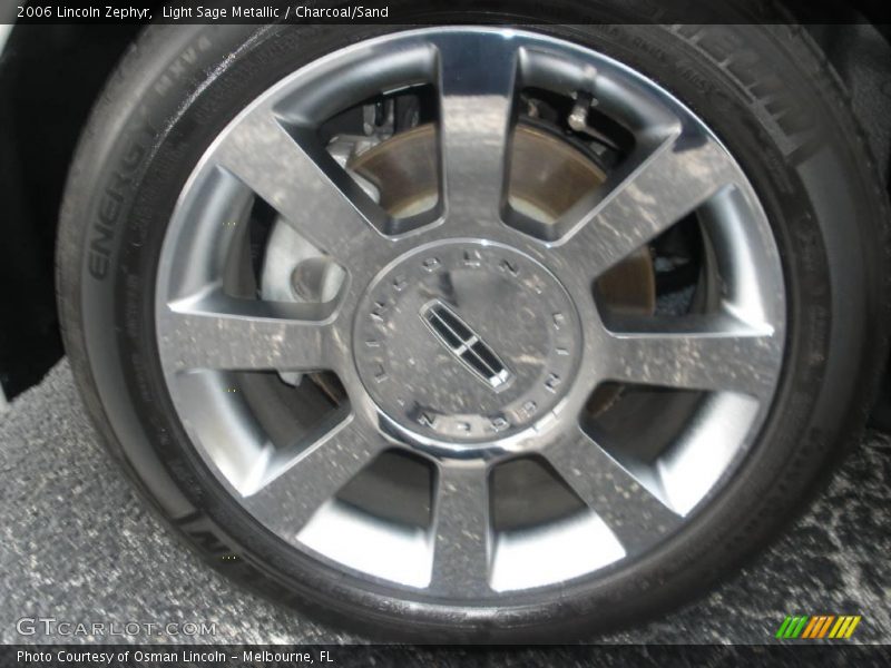Light Sage Metallic / Charcoal/Sand 2006 Lincoln Zephyr