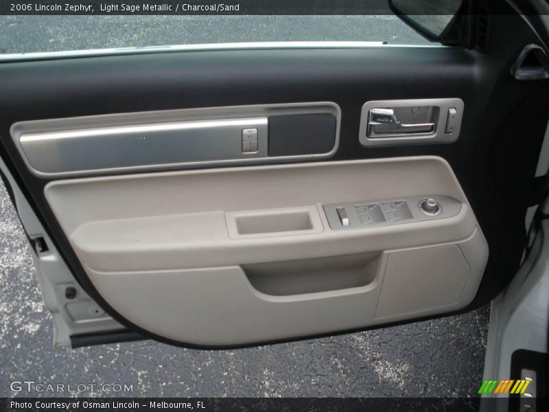 Light Sage Metallic / Charcoal/Sand 2006 Lincoln Zephyr