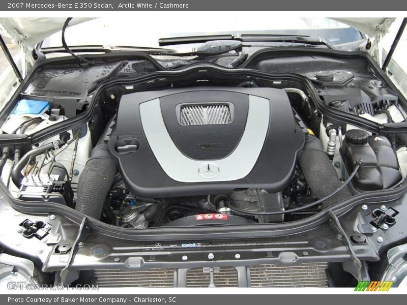 Arctic White / Cashmere 2007 Mercedes-Benz E 350 Sedan