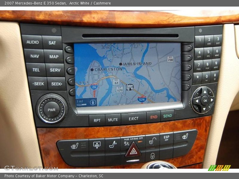 Arctic White / Cashmere 2007 Mercedes-Benz E 350 Sedan