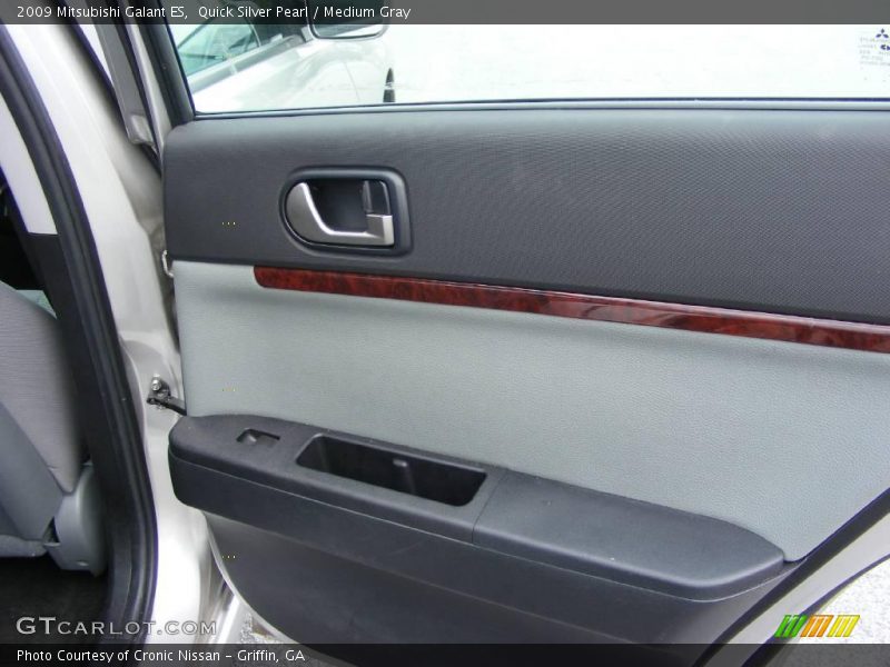 Quick Silver Pearl / Medium Gray 2009 Mitsubishi Galant ES
