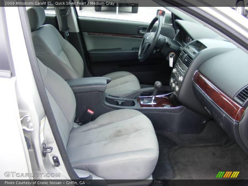 Quick Silver Pearl / Medium Gray 2009 Mitsubishi Galant ES