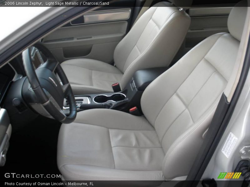 Light Sage Metallic / Charcoal/Sand 2006 Lincoln Zephyr