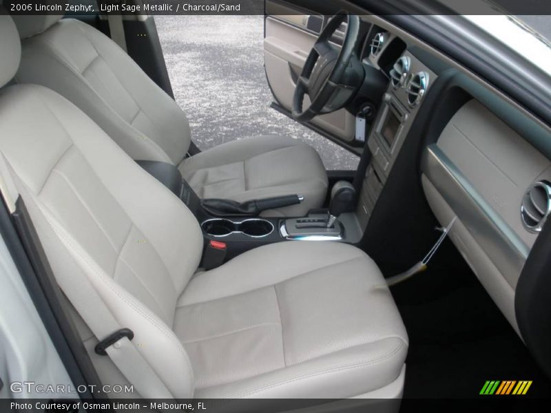 Light Sage Metallic / Charcoal/Sand 2006 Lincoln Zephyr