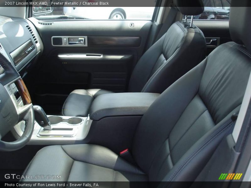 Pewter Metallic / Charcoal Black 2007 Lincoln MKX AWD