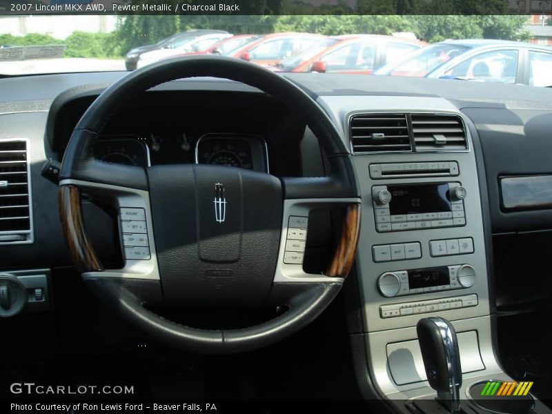 Pewter Metallic / Charcoal Black 2007 Lincoln MKX AWD
