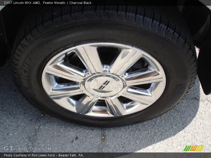 Pewter Metallic / Charcoal Black 2007 Lincoln MKX AWD