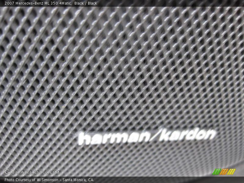 Black / Black 2007 Mercedes-Benz ML 350 4Matic