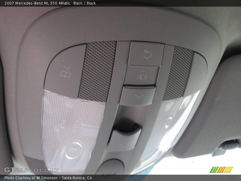 Black / Black 2007 Mercedes-Benz ML 350 4Matic