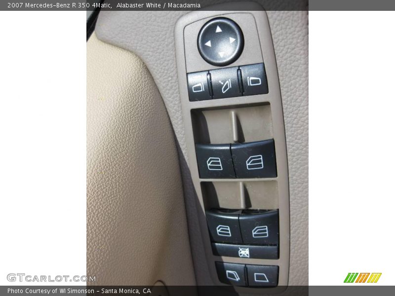 Alabaster White / Macadamia 2007 Mercedes-Benz R 350 4Matic