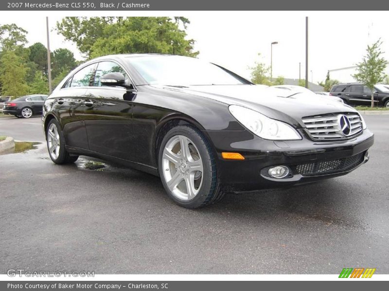 Black / Cashmere 2007 Mercedes-Benz CLS 550