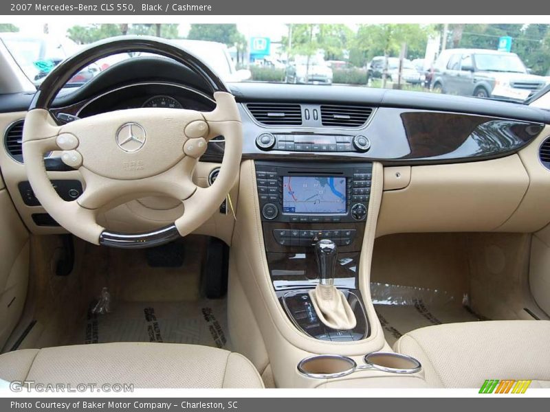Black / Cashmere 2007 Mercedes-Benz CLS 550