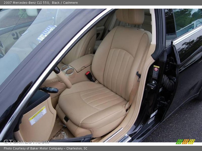 Black / Cashmere 2007 Mercedes-Benz CLS 550