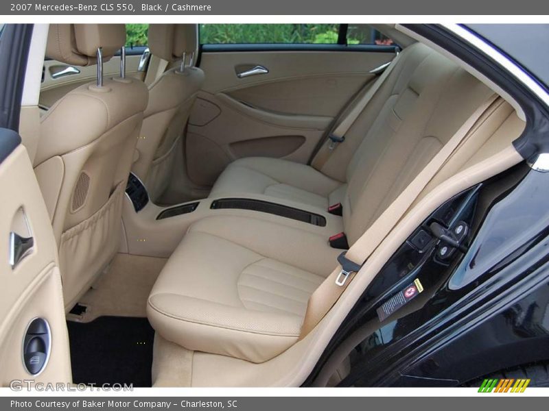 Black / Cashmere 2007 Mercedes-Benz CLS 550
