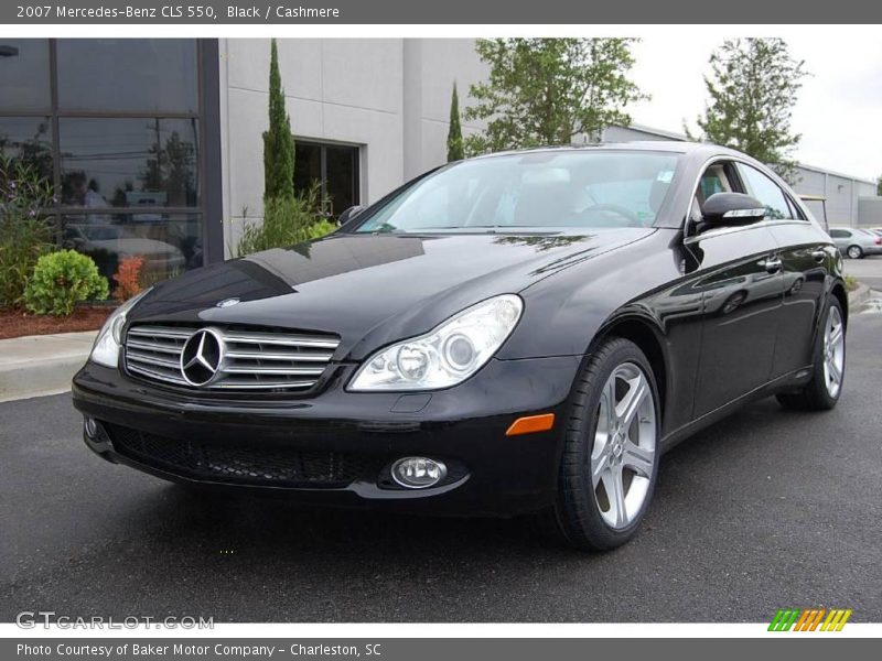 Black / Cashmere 2007 Mercedes-Benz CLS 550