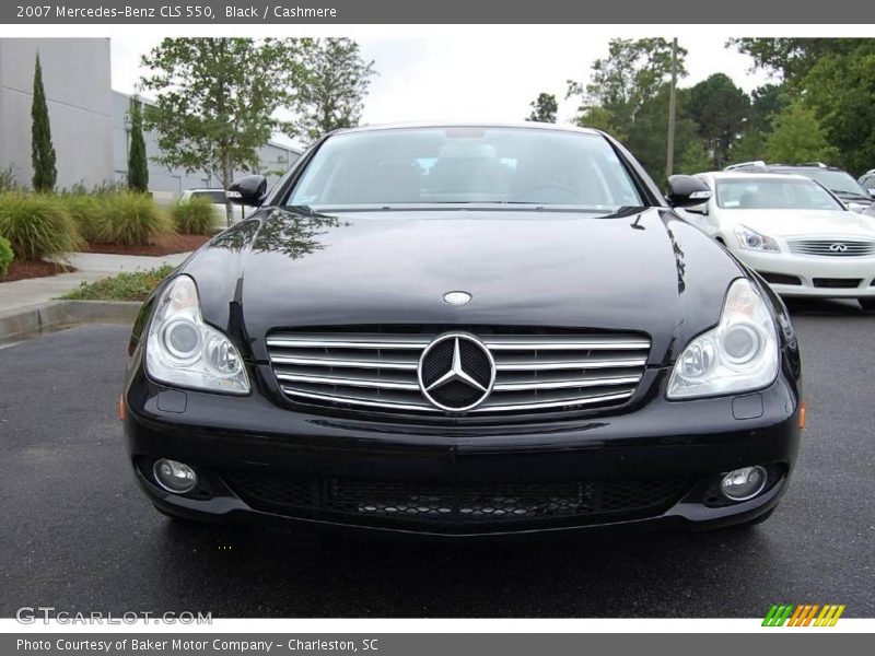 Black / Cashmere 2007 Mercedes-Benz CLS 550