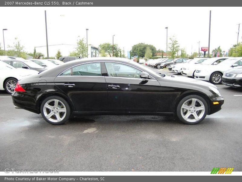 Black / Cashmere 2007 Mercedes-Benz CLS 550