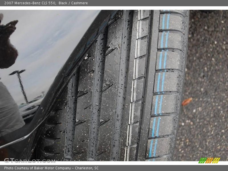 Black / Cashmere 2007 Mercedes-Benz CLS 550