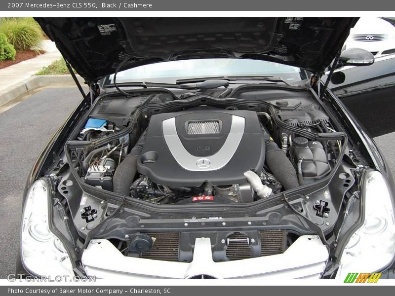 Black / Cashmere 2007 Mercedes-Benz CLS 550