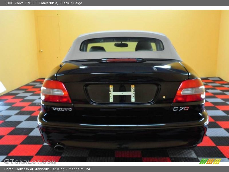 Black / Beige 2000 Volvo C70 HT Convertible