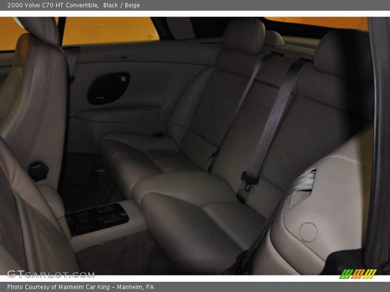 Black / Beige 2000 Volvo C70 HT Convertible