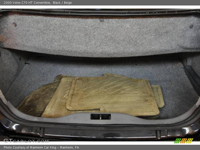 Black / Beige 2000 Volvo C70 HT Convertible