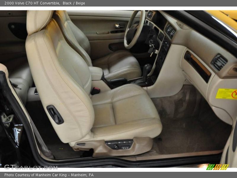 Black / Beige 2000 Volvo C70 HT Convertible