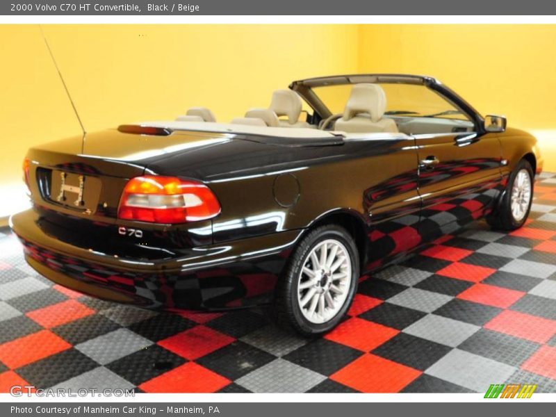 Black / Beige 2000 Volvo C70 HT Convertible
