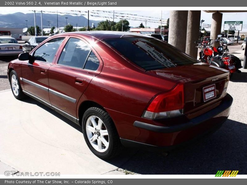 Venetian Red Metallic / Beige/Light Sand 2002 Volvo S60 2.4