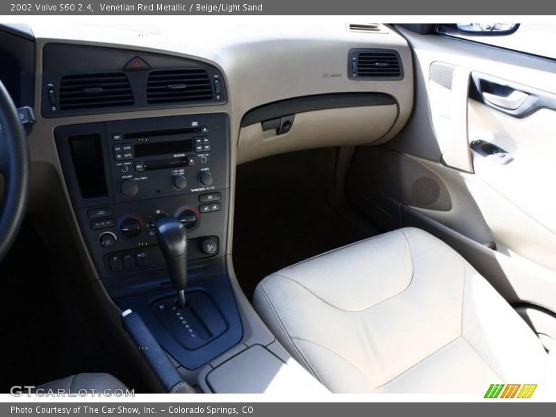 Venetian Red Metallic / Beige/Light Sand 2002 Volvo S60 2.4