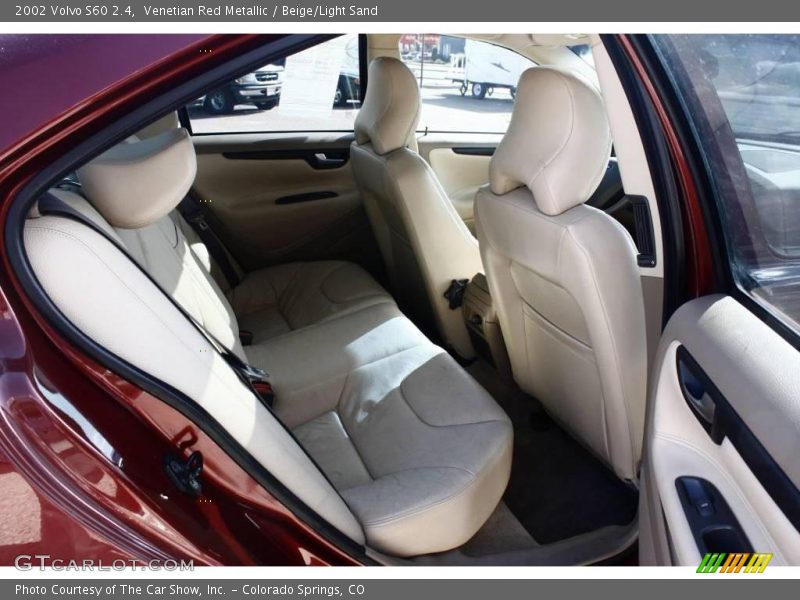 Venetian Red Metallic / Beige/Light Sand 2002 Volvo S60 2.4