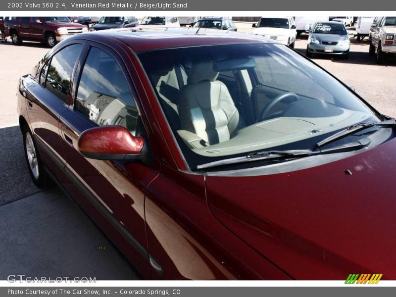 Venetian Red Metallic / Beige/Light Sand 2002 Volvo S60 2.4