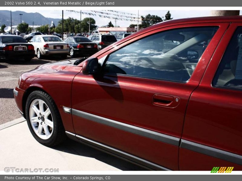 Venetian Red Metallic / Beige/Light Sand 2002 Volvo S60 2.4