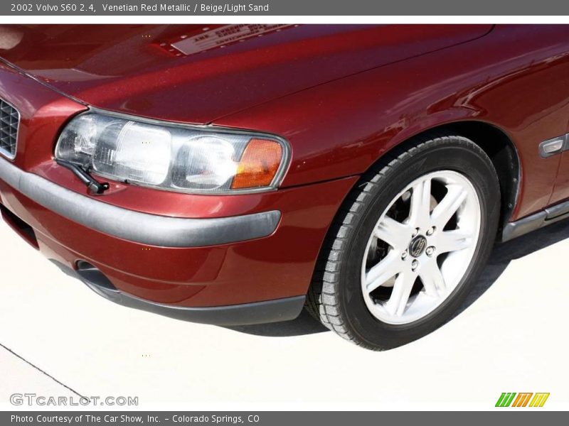 Venetian Red Metallic / Beige/Light Sand 2002 Volvo S60 2.4