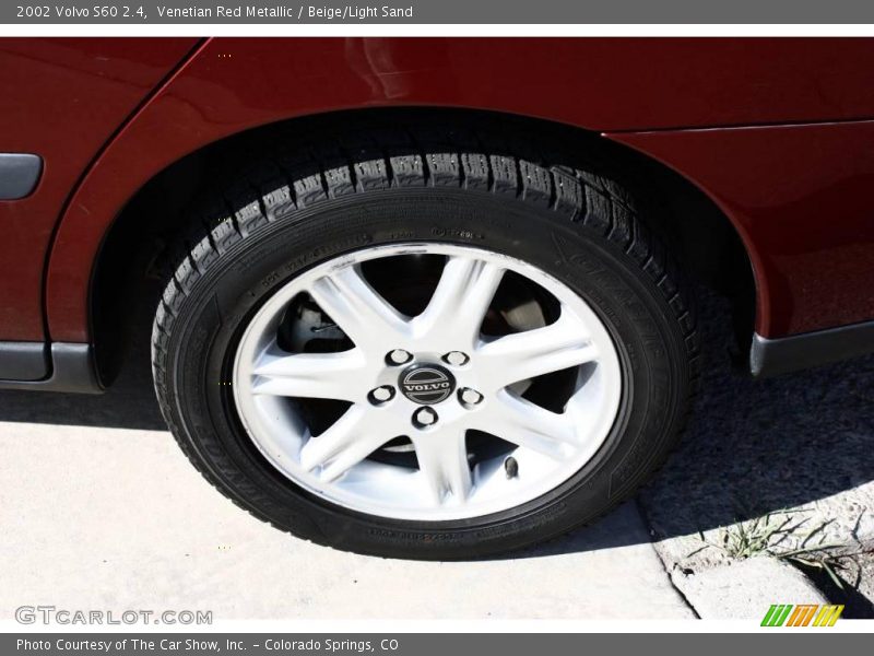 Venetian Red Metallic / Beige/Light Sand 2002 Volvo S60 2.4