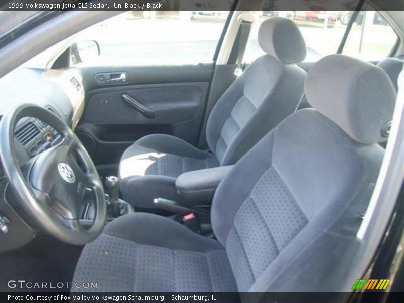 Uni Black / Black 1999 Volkswagen Jetta GLS Sedan