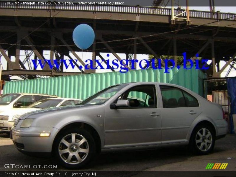 Reflex Silver Metallic / Black 2002 Volkswagen Jetta GLX  VR6 Sedan