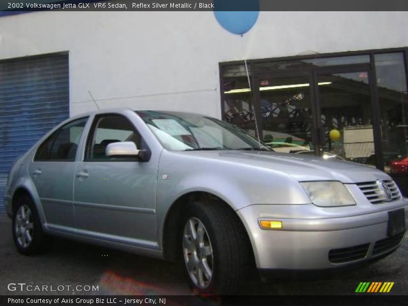 Reflex Silver Metallic / Black 2002 Volkswagen Jetta GLX  VR6 Sedan