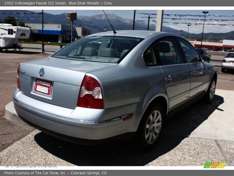 Blue Silver Metallic / Grey 2002 Volkswagen Passat GLS Sedan