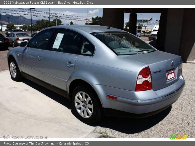 Blue Silver Metallic / Grey 2002 Volkswagen Passat GLS Sedan