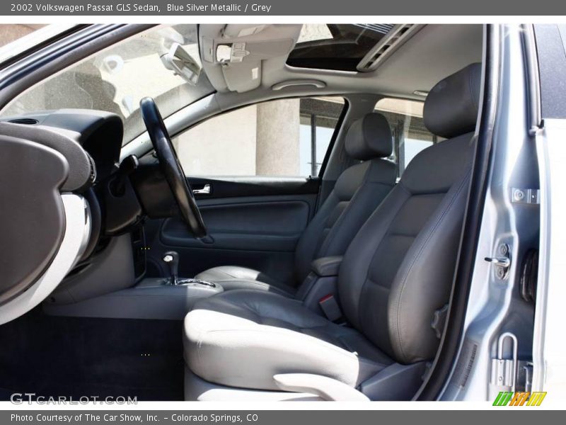 Blue Silver Metallic / Grey 2002 Volkswagen Passat GLS Sedan