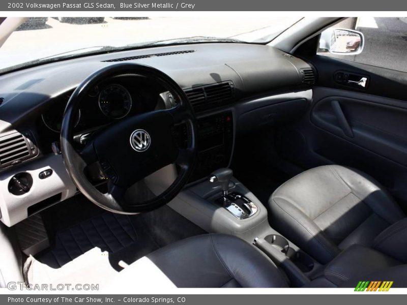 Blue Silver Metallic / Grey 2002 Volkswagen Passat GLS Sedan
