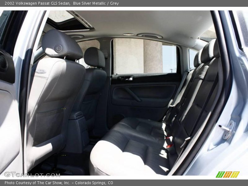 Blue Silver Metallic / Grey 2002 Volkswagen Passat GLS Sedan