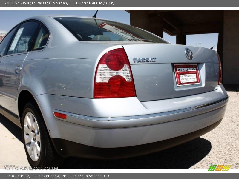 Blue Silver Metallic / Grey 2002 Volkswagen Passat GLS Sedan